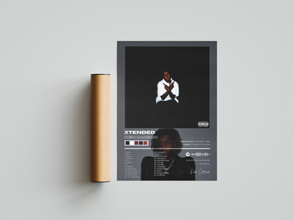 Ken Carson 'XTENDED' Album Poster | Hype Posters