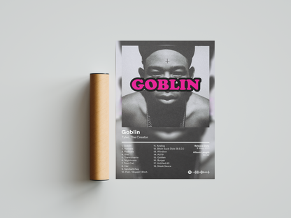 Tyler The Creator 'Goblin' Album Poster | Hype Posters