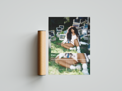 SZA 'Ctrl' Album Poster | Hype Posters