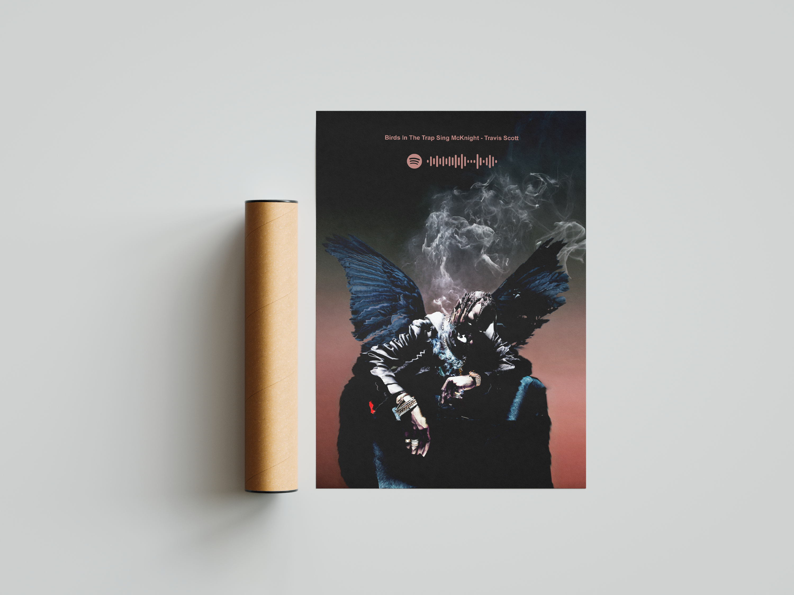 Travis Scott 'Birds In The Trap' Spotify Poster | Hype Posters