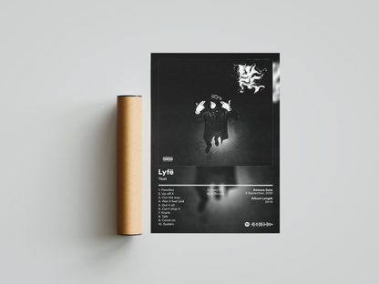 Yeat 'Lyfë' Album Poster | Hype Posters