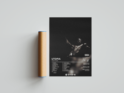 Travis Scott 'Utopia' Album Poster | Hype Posters