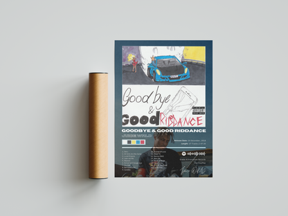 Juice WRLD 'Goodbye & Good Riddance' Album Poster | Hype Posters