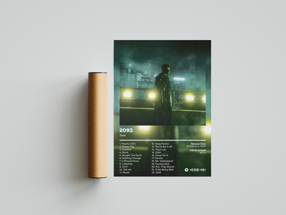 Yeat '2093' Album Poster | Hype Posters