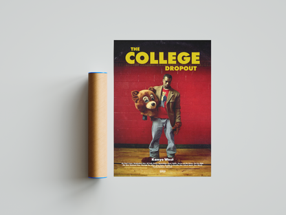 Kanye West 'The College Dropout' V2 Poster | Hype Posters