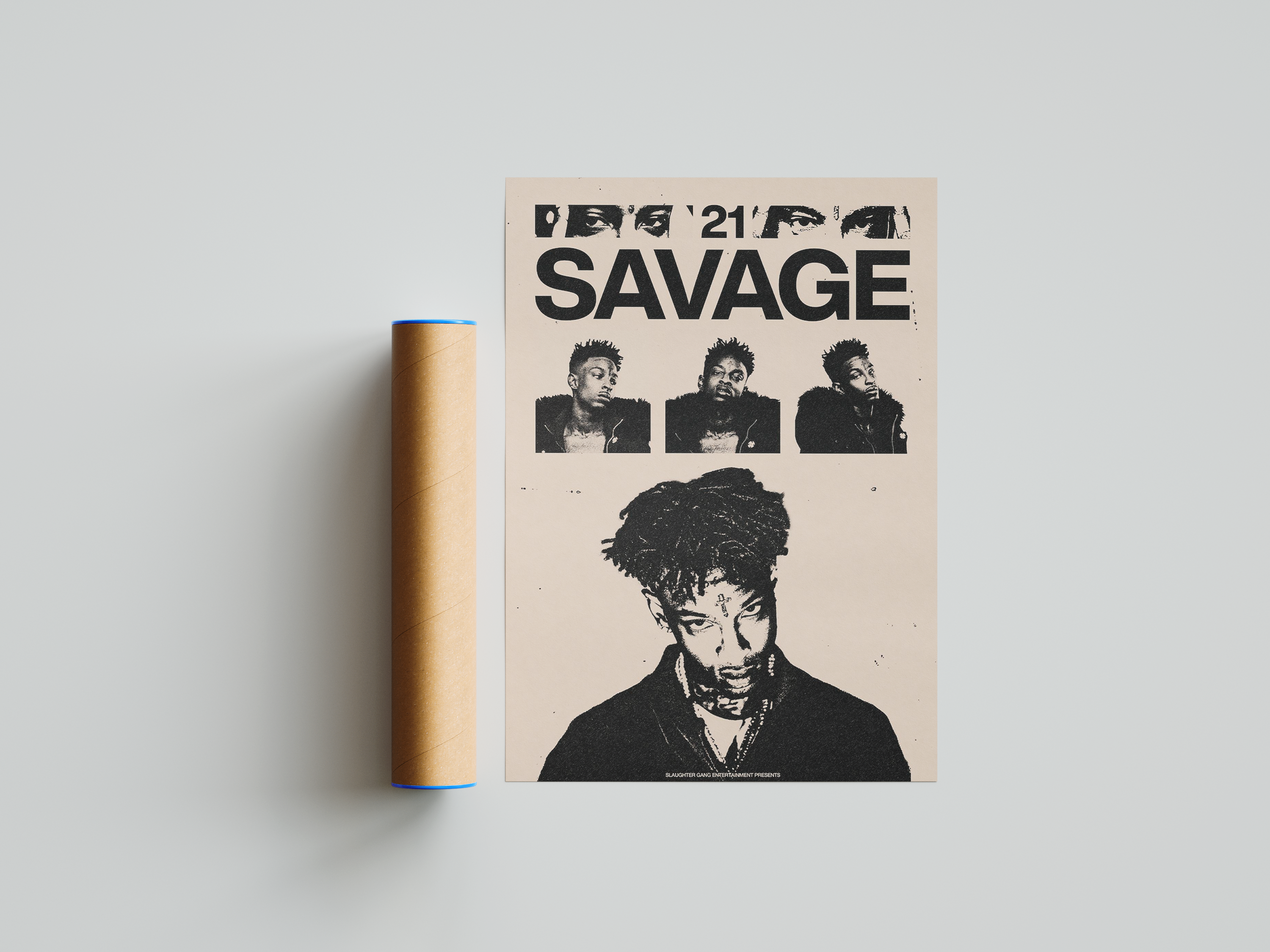 21 Savage 'Trio' Poster | Hype Posters