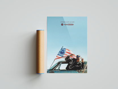 Joey Bada$$ 'All Amerikkkan' Spotify Poster | Hype Posters