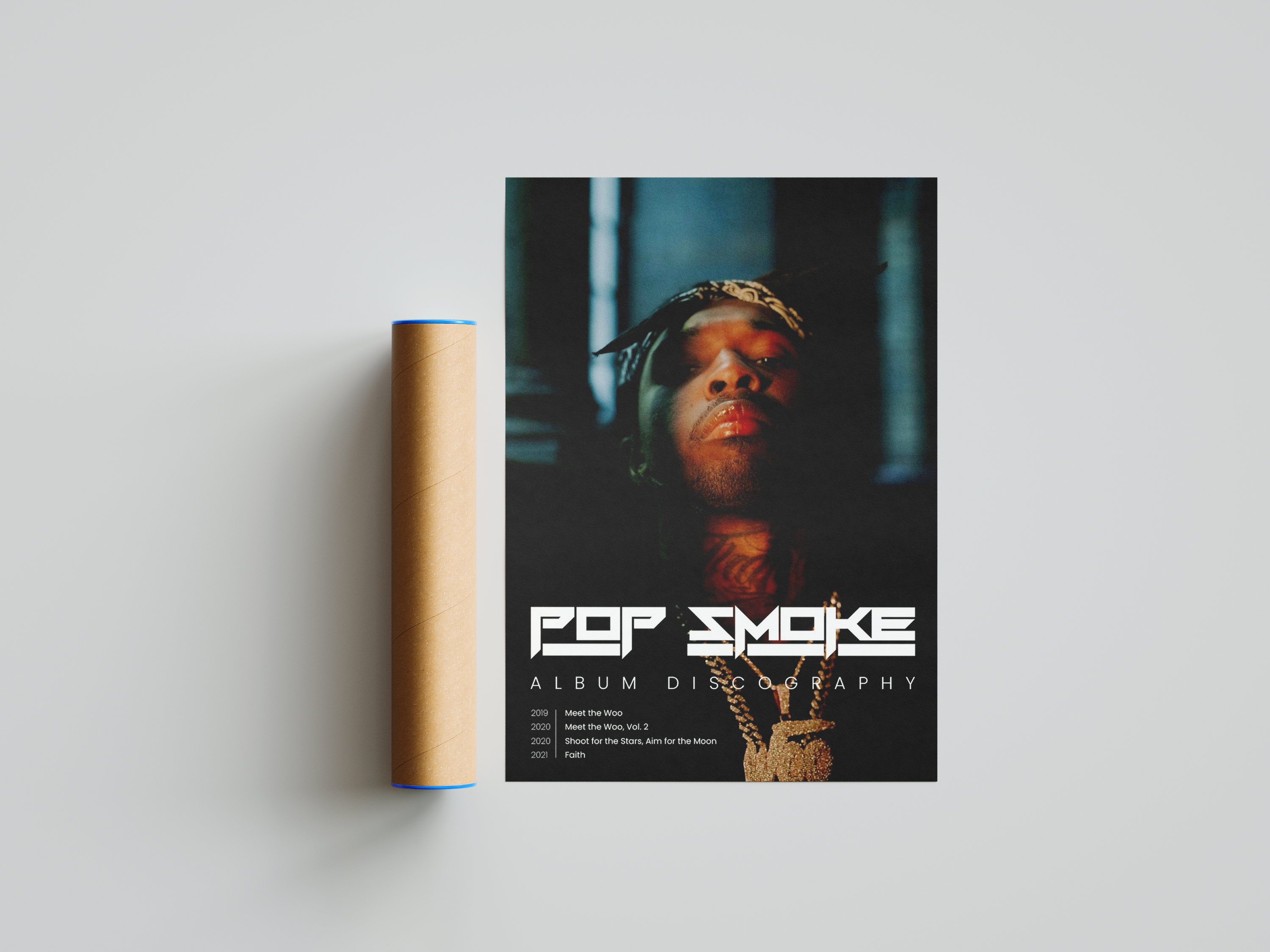 Pop Smoke Discography Poster | Hype Posters