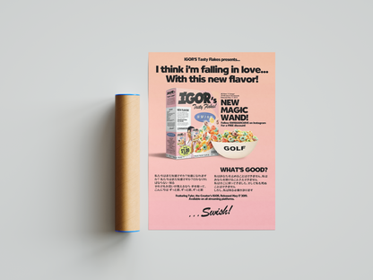 Tyler The Creator - Igor Cereal Poster | Hype Posters