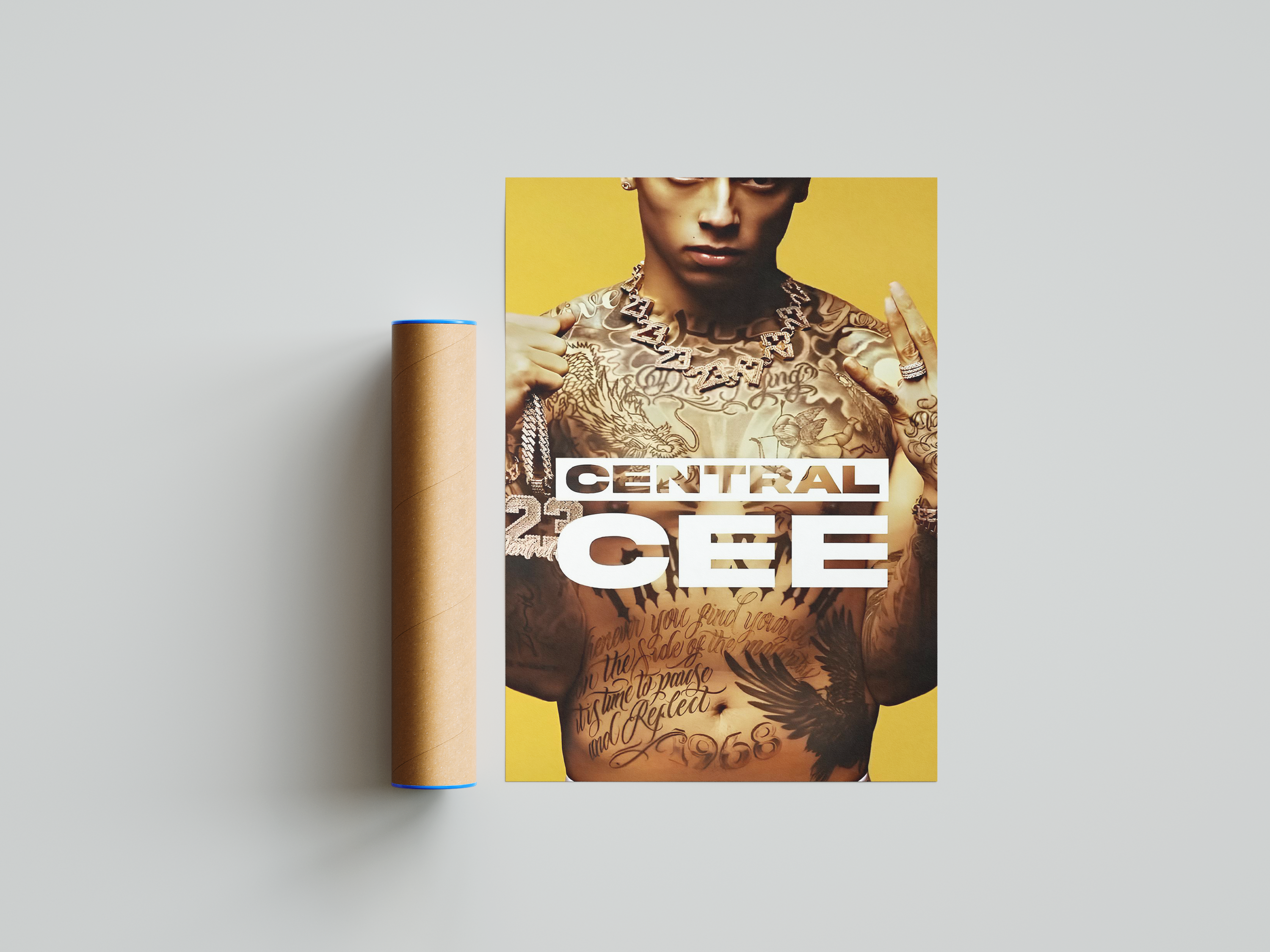 Central Cee 'I Am Cent' Poster | Hype Posters