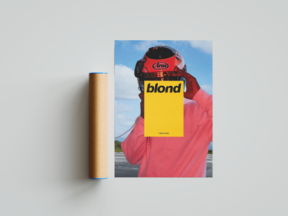 Frank Ocean 'Blond' Aesthetic Poster | Hype Posters