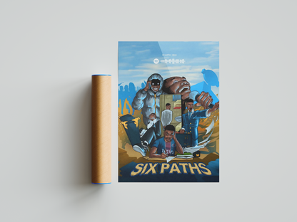 Dave 'Six Paths' Spotify Poster | Hype Posters