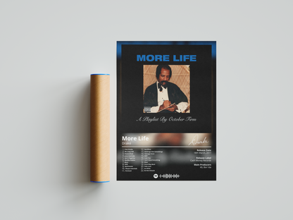 Drake 'More Life' Album Poster | Hype Posters