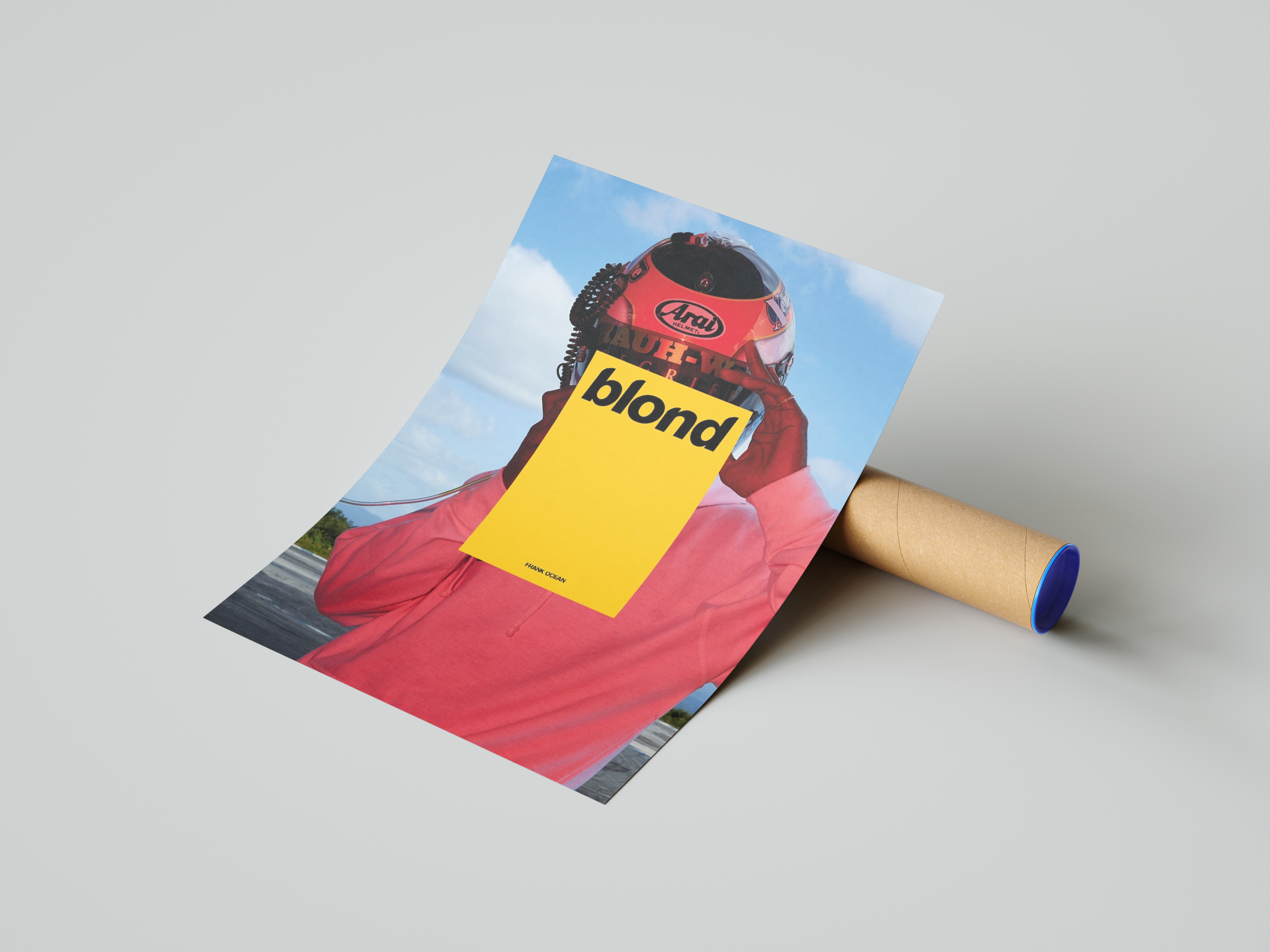 Frank Ocean 'Blond' Aesthetic Poster | Hype Posters