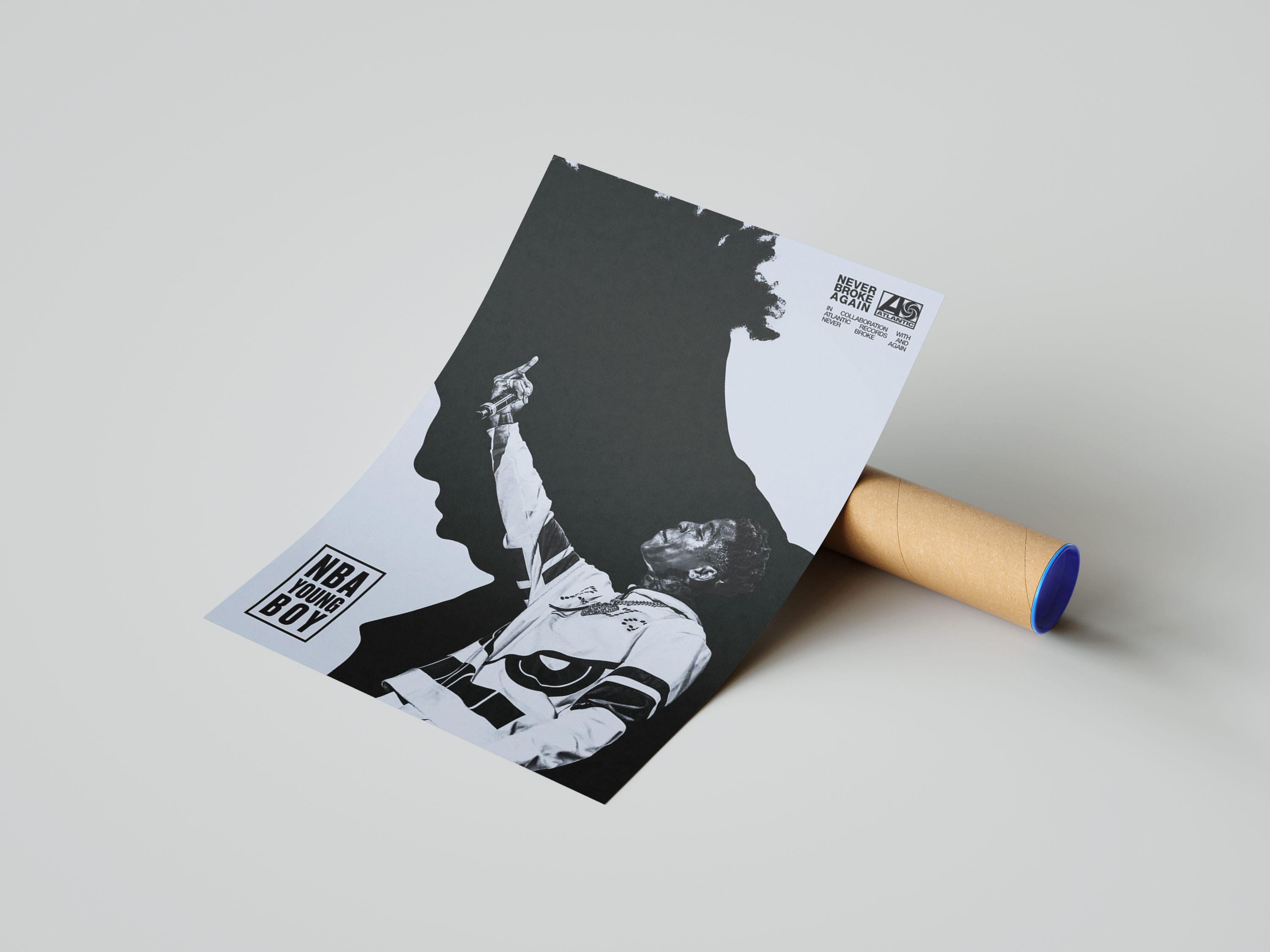 NBA Young Boy 'Silhouette' Poster | Hype Posters