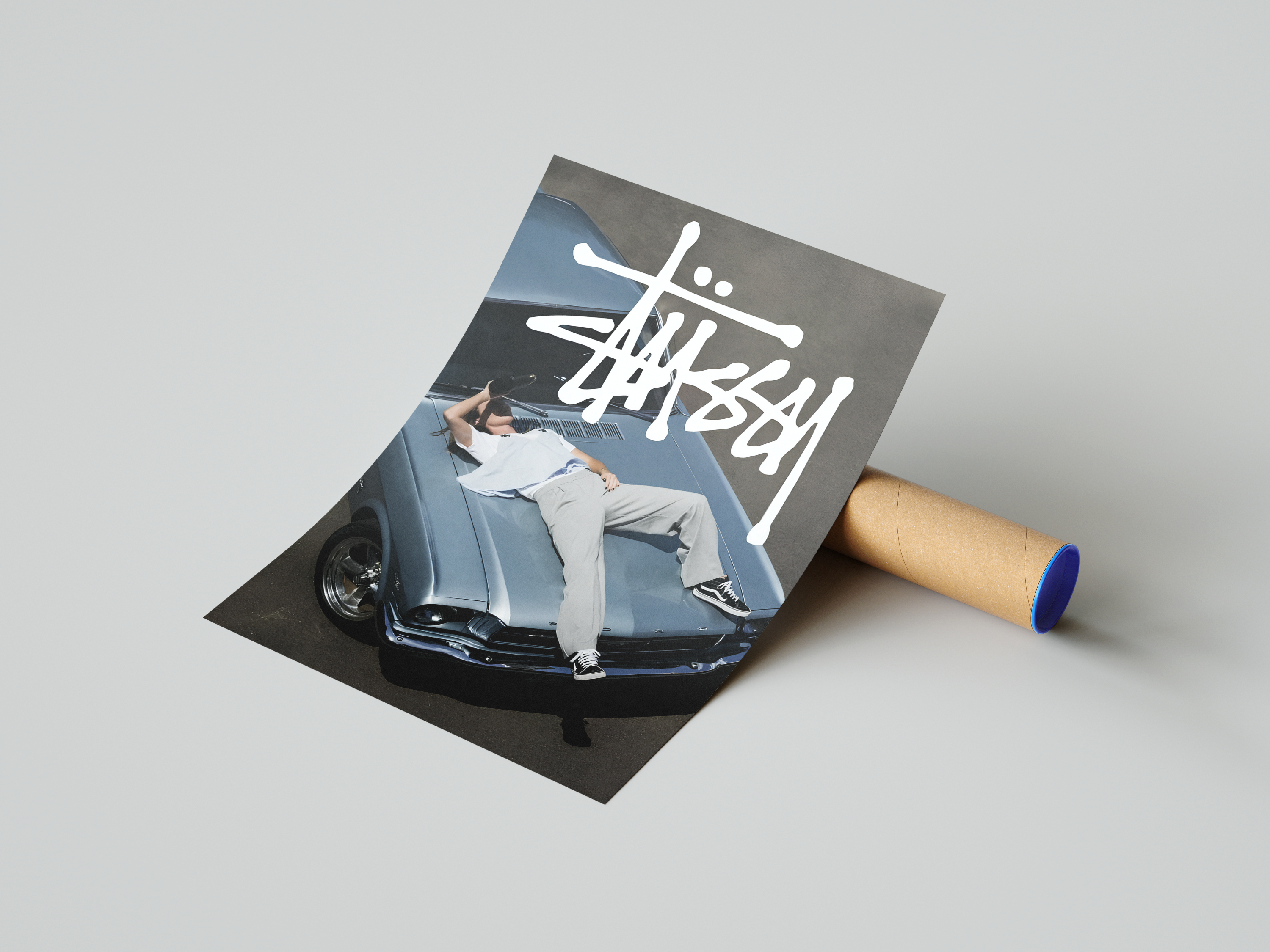 Stussy Mustang Poster | Hype Posters