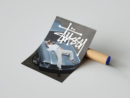 Stussy Mustang Poster | Hype Posters