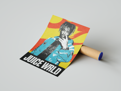 Juice WRLD Pop Poster | Hype Posters