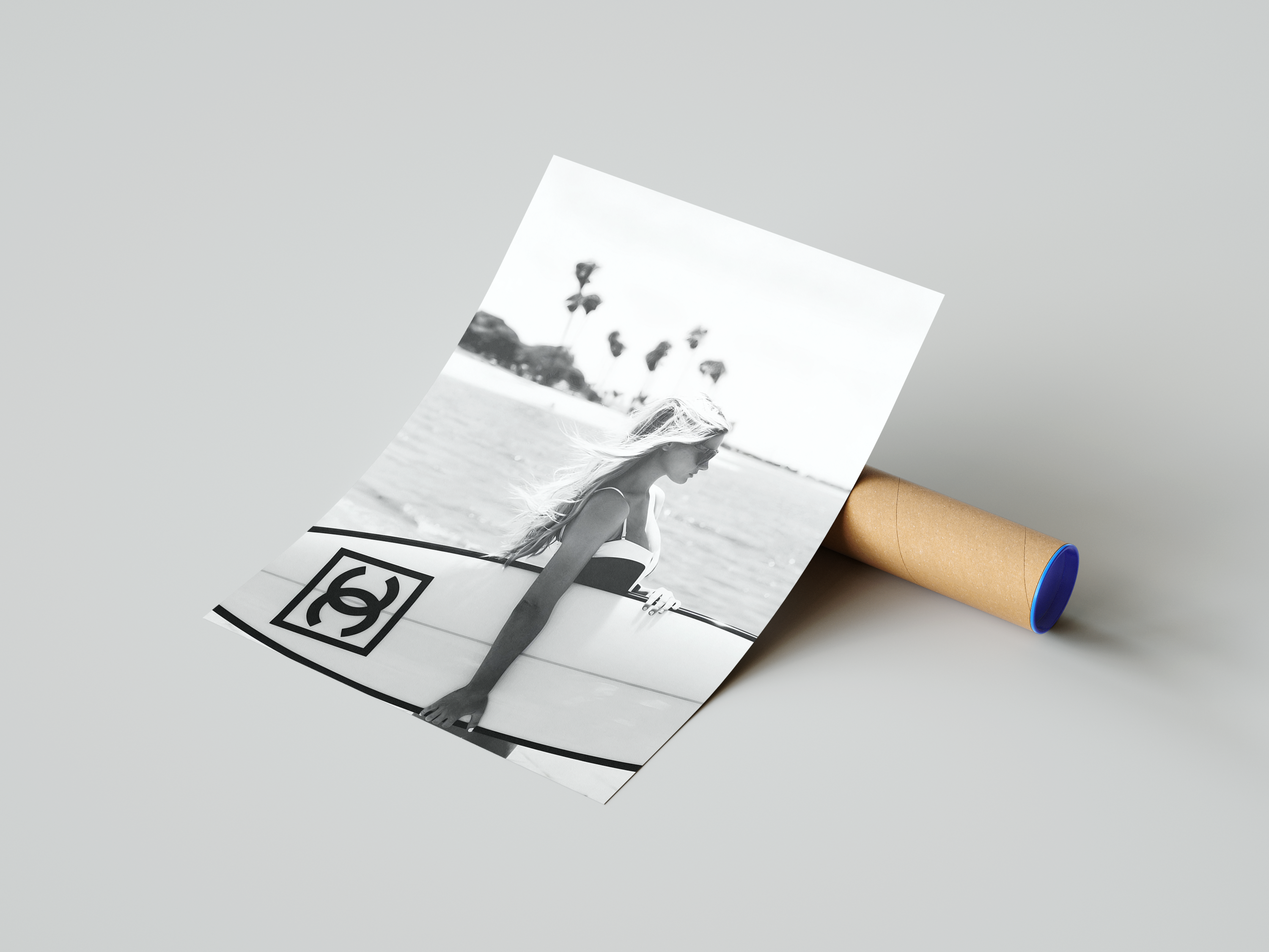 Chanel Surf Poster | Hype Posters