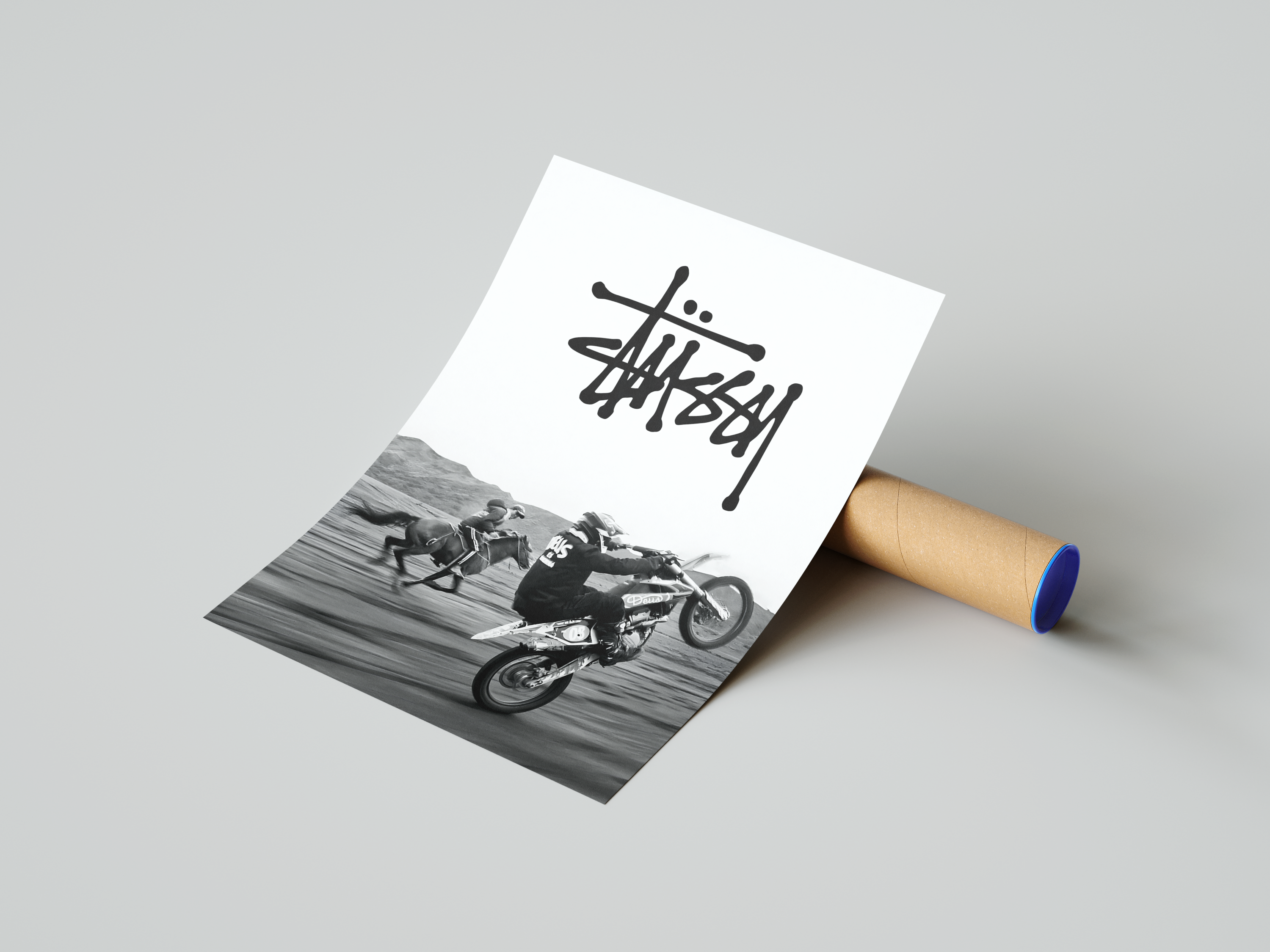 Stussy Motorbike Poster | Hype Posters