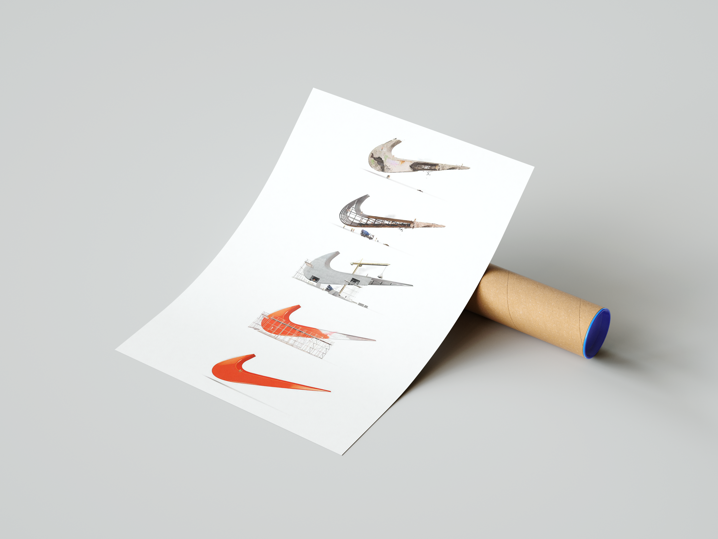 Nike Construction Poster | Hype Posters