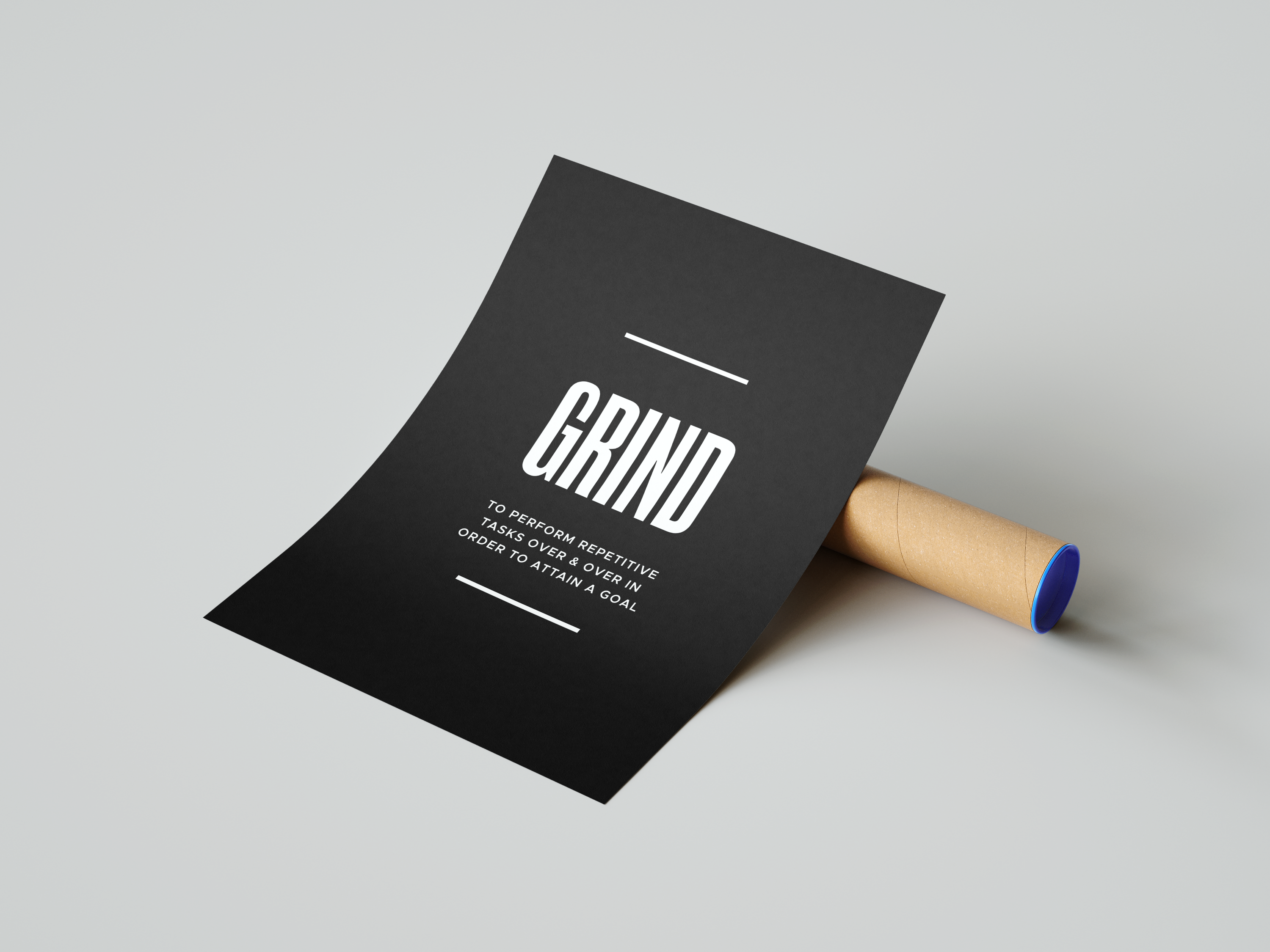 Grind Poster | Hype Posters