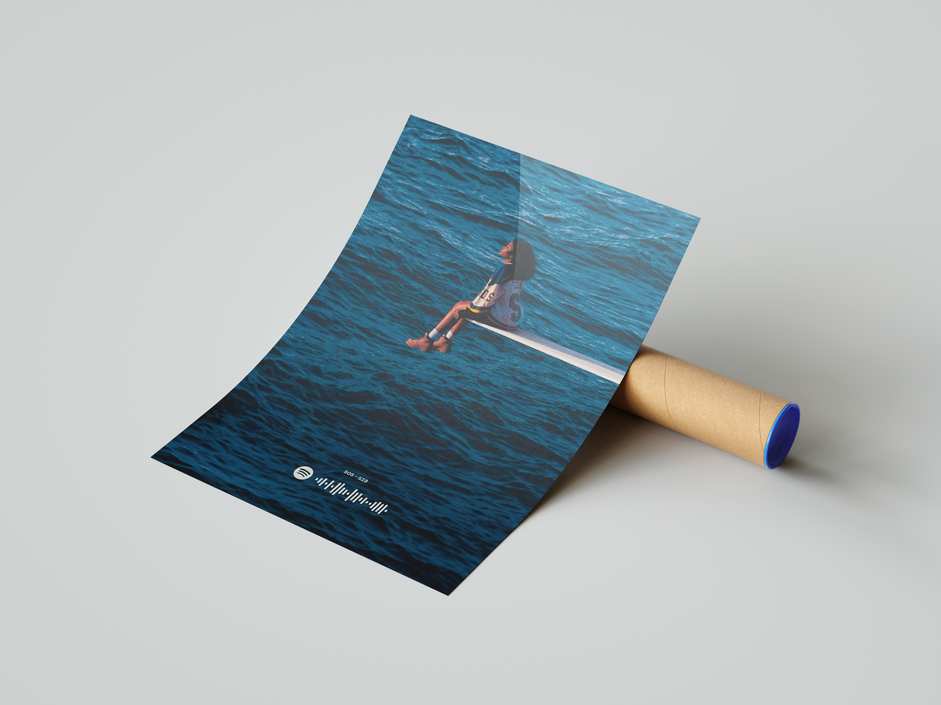 SZA 'SOS' Spotify Poster | Hype Posters