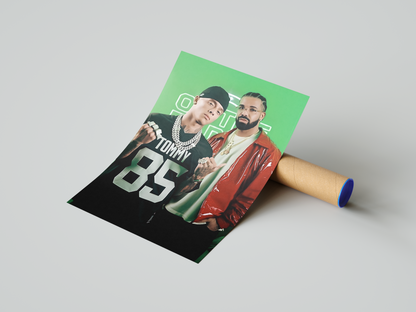 Central Cee & Drake Poster | Hype Posters