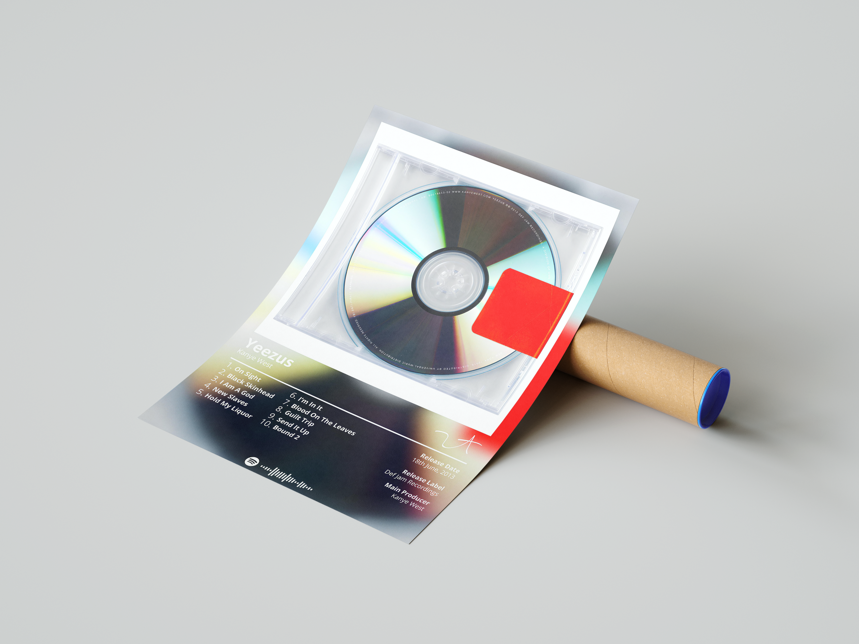 Kanye West 'Yeezus' Album Poster | Hype Posters