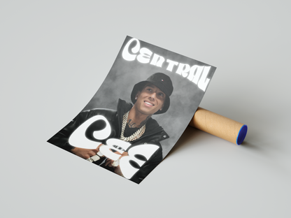 Central Cee 'Glow' Poster | Hype Posters