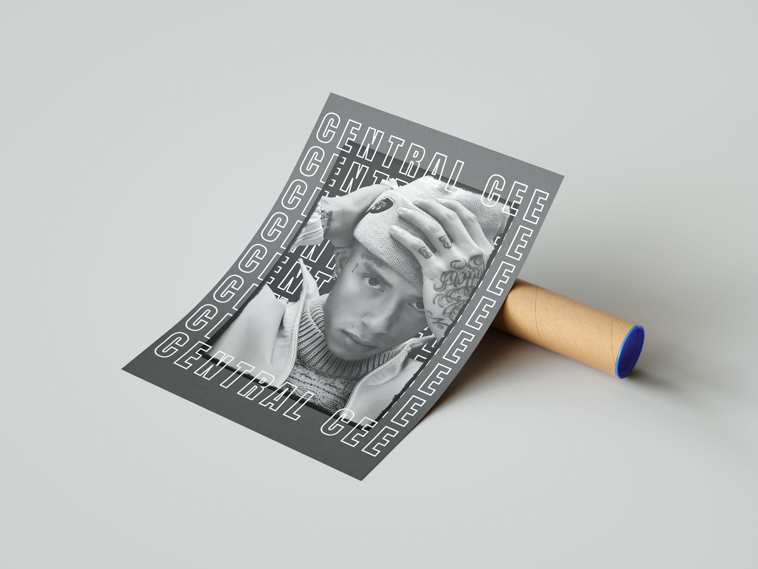 Central Cee 'Writing' Poster | Hype Posters