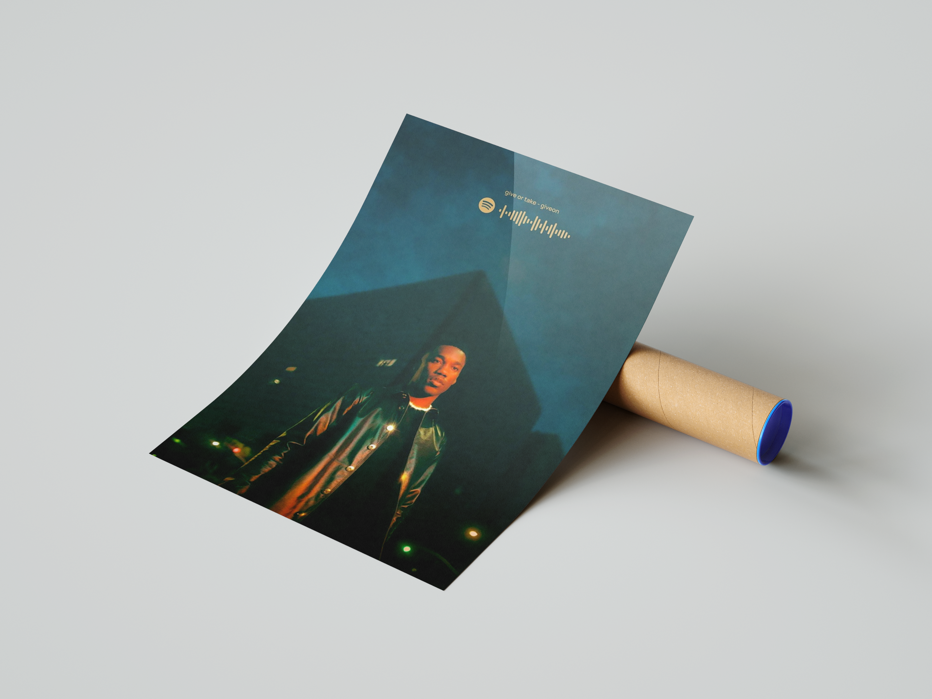 Giveon 'Give Or Take' Spotify Poster | Hype Posters