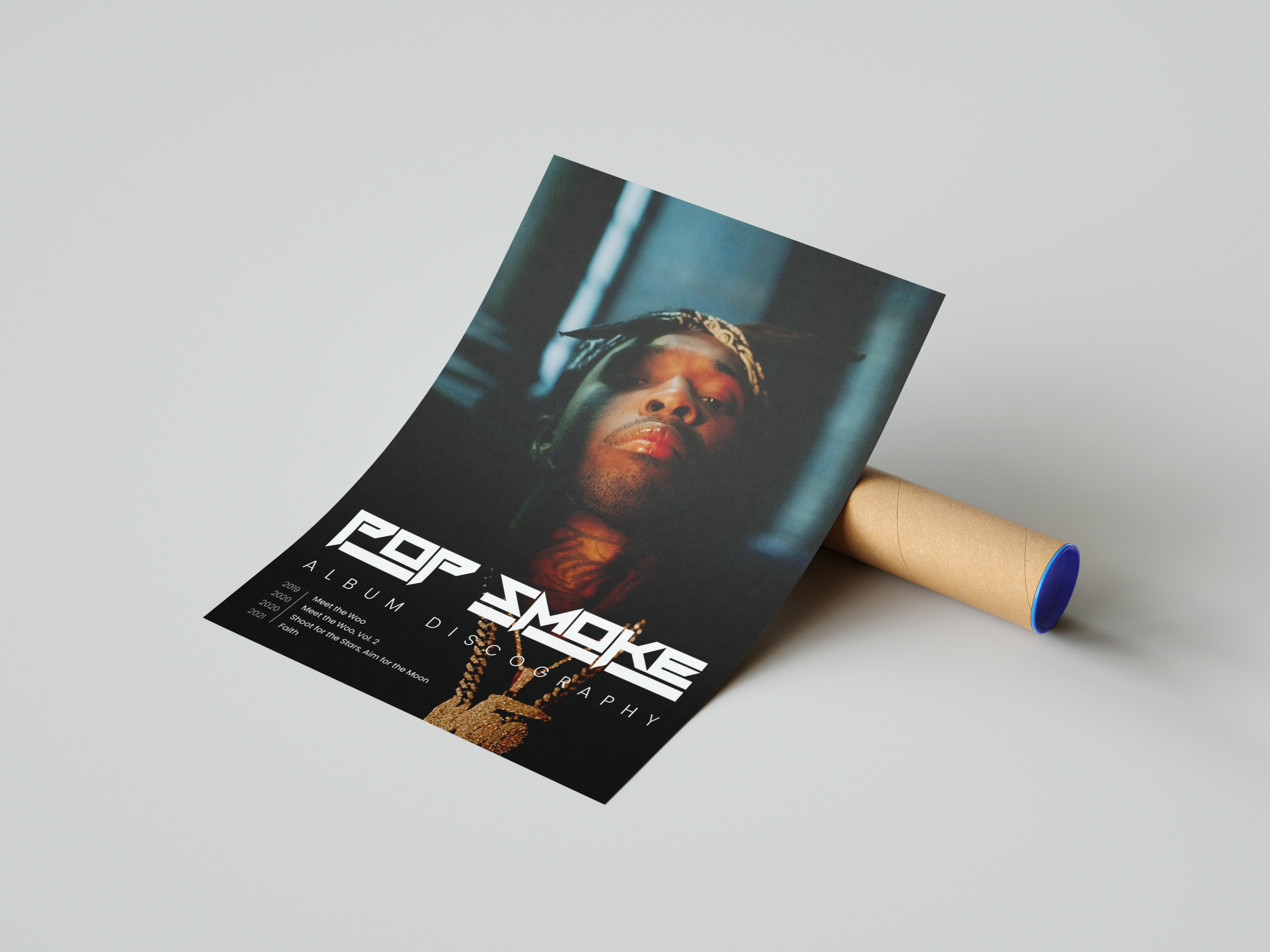 Pop Smoke Discography Poster | Hype Posters