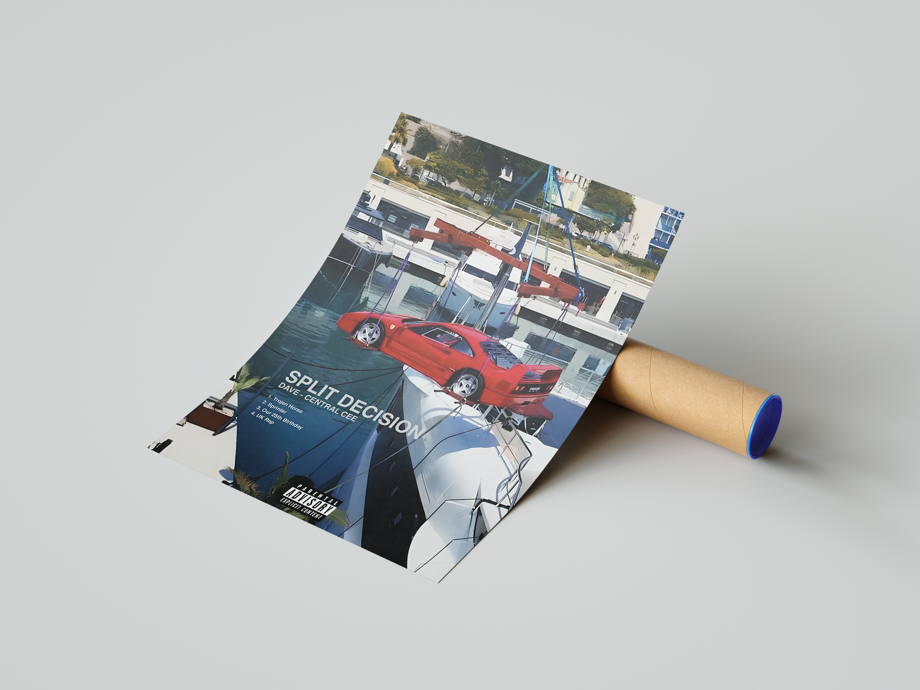 Central Cee Split Decision Poster | Hype Posters