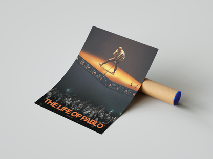 Kanye West 'Pablo' Performance Poster | Hype Posters