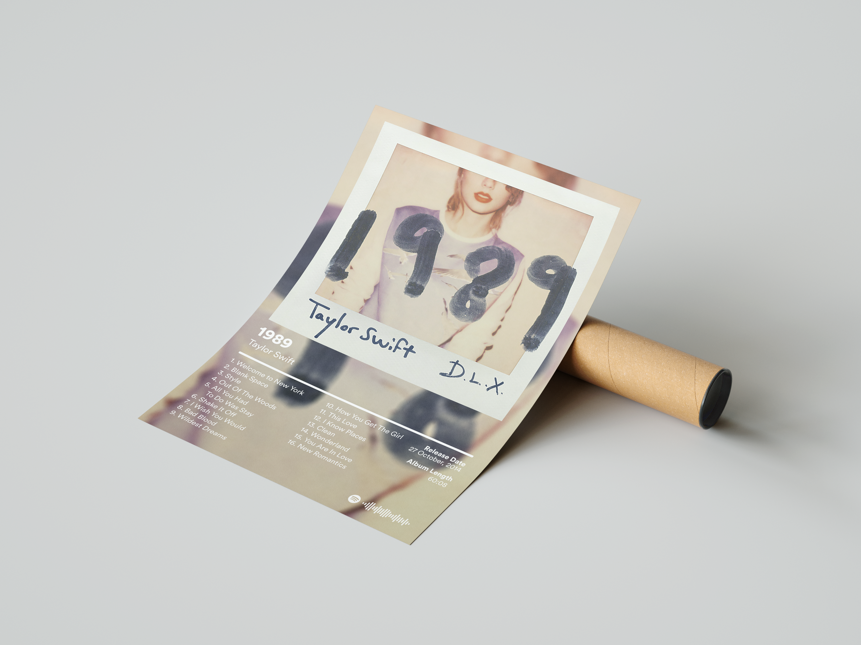 Taylor Swift '1989' Album Poster | Hype Posters