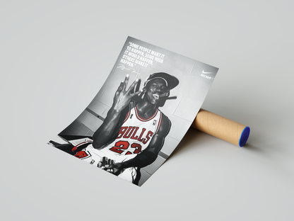 Michael Jordan Vintage Trophy Poster | Hype Posters