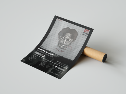 Sleepy Hallow 'Dont Sleep' Album Poster | Hype Posters