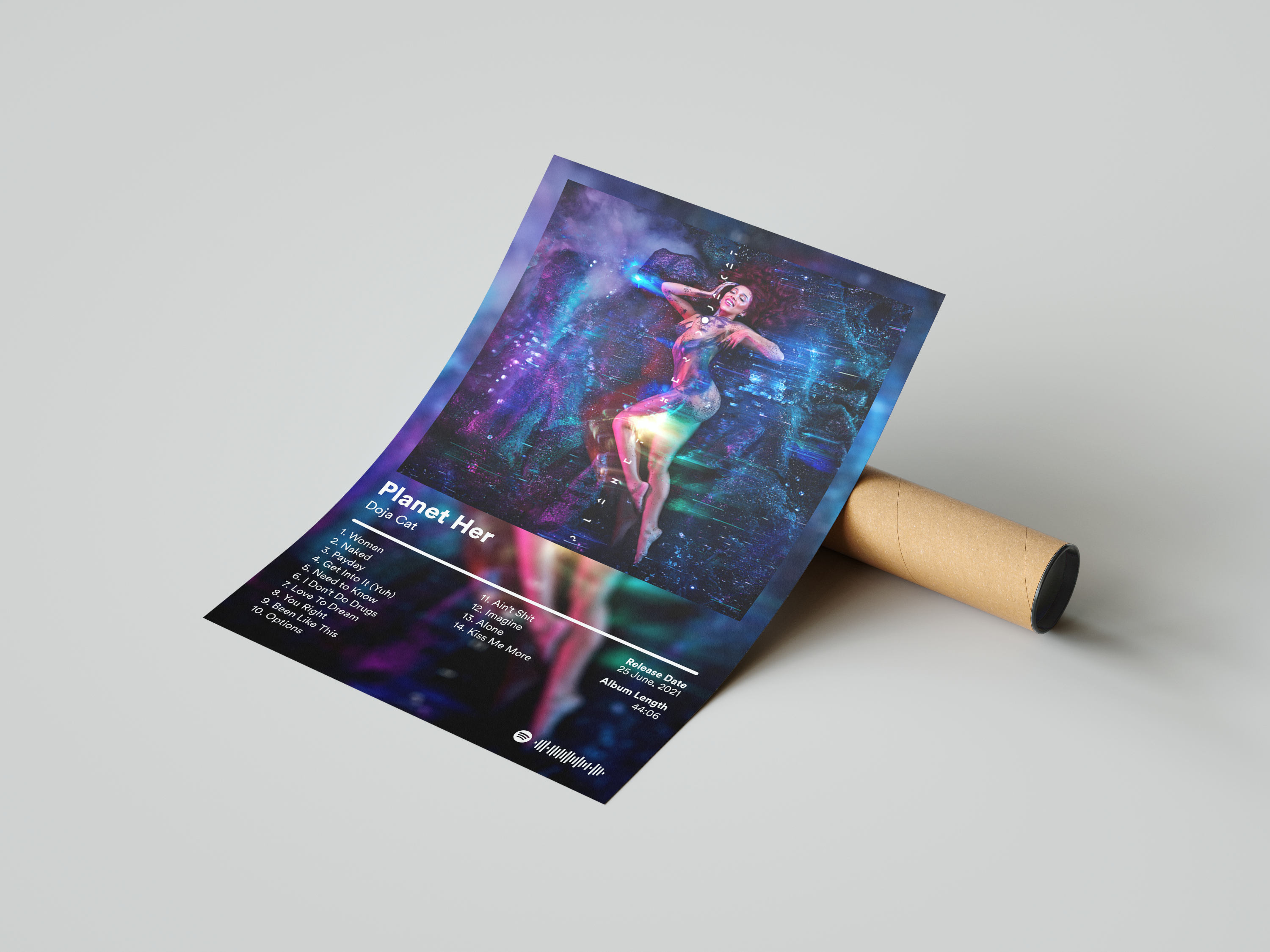 Doja Cat 'Planet Her' Album Poster | Hype Posters