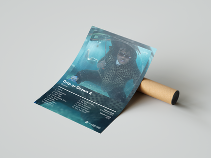 Gunna 'Drip or Drown 2' Album Poster | Hype Posters