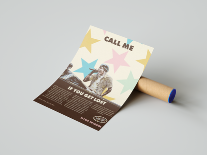 Tyler The Creator 'Call Me' Poster | Hype Posters