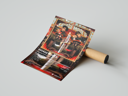 21 Savage 'Savage Mode II' Album Poster | Hype Posters