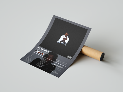 Ken Carson 'XTENDED' Album Poster | Hype Posters