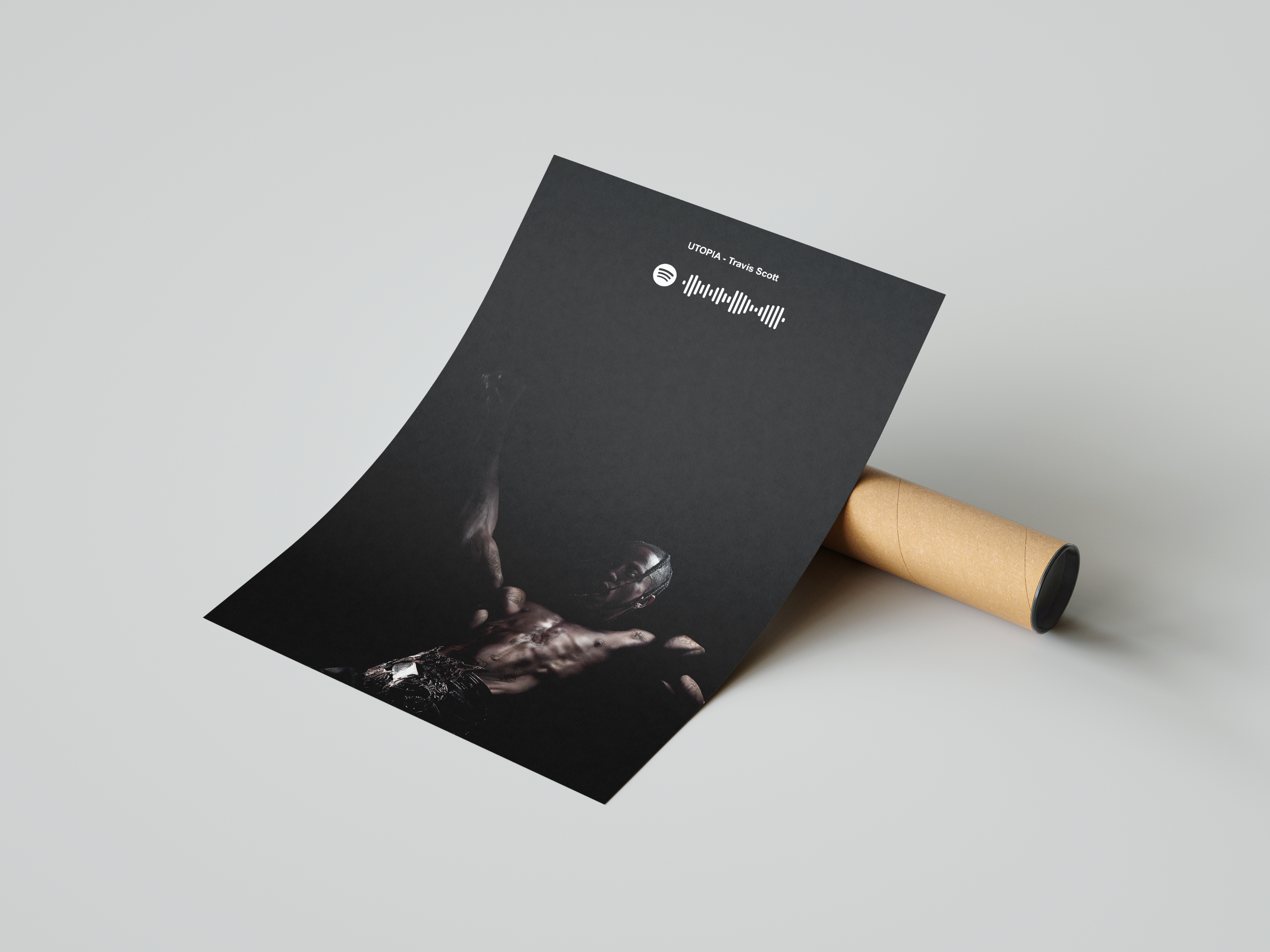 Travis Scott 'Utopia' Spotify Poster | Hype Posters