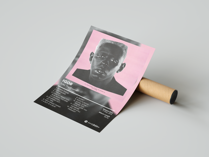 Tyler The Creator 'IGOR' Album Poster | Hype Posters