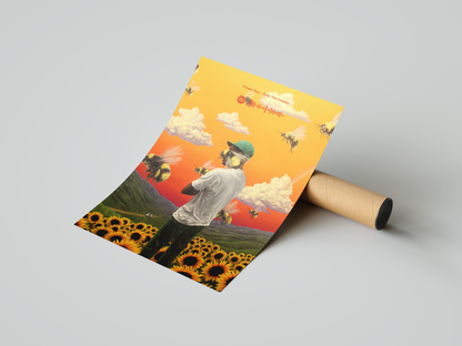 Tyler The Creator 'Flower Boy' Spotify Poster | Hype Posters
