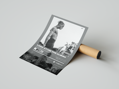 XXXTENTACION 'LOOK AT ME: THE ALBUM' Album Poster | Hype Posters