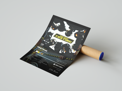 Asap Rocky 'Testing' Album Poster | Hype Posters