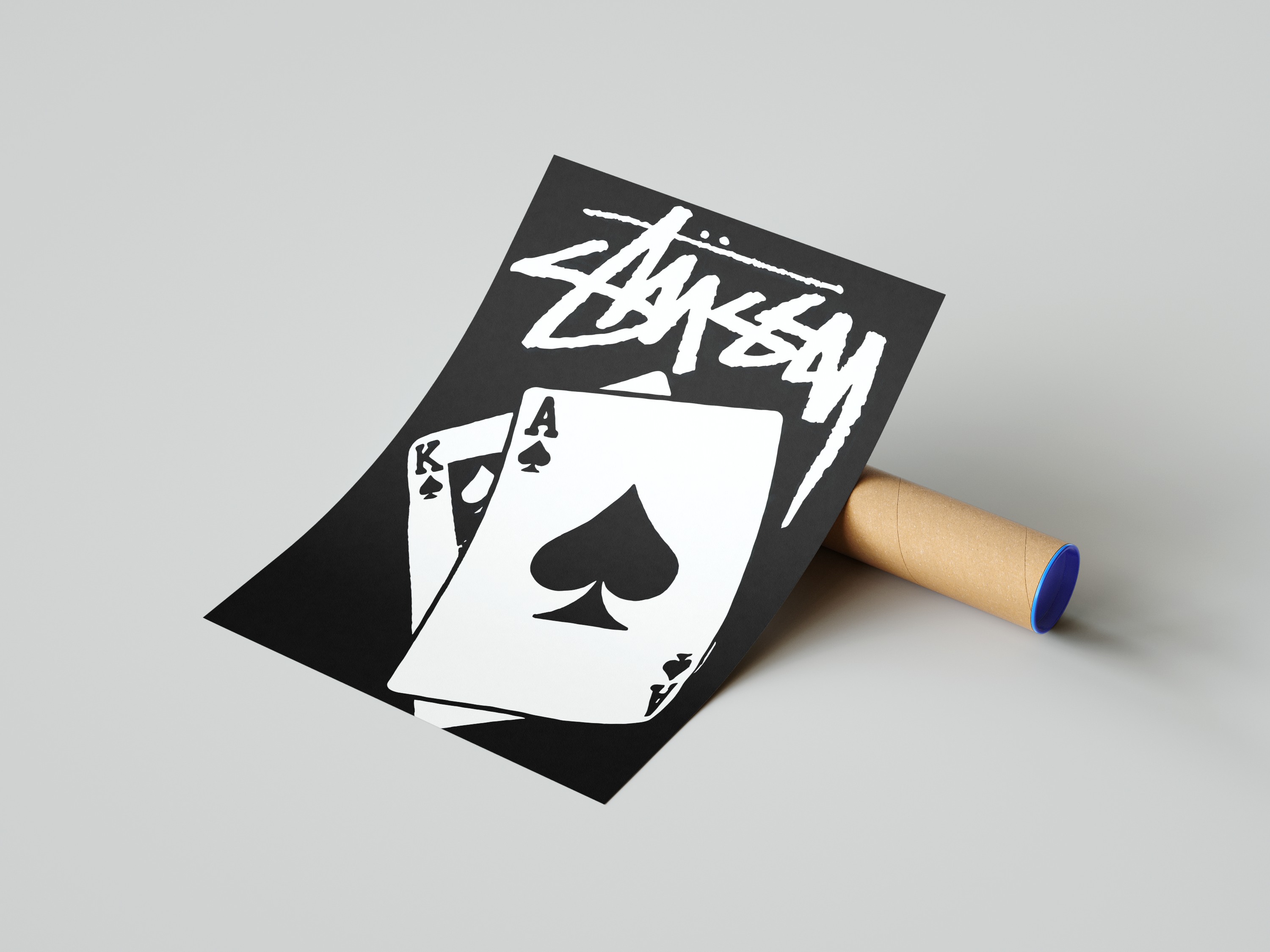 Stussy Ace King Poster | Hype Posters