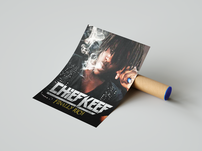 Chief Keef 'Finally Rich' Poster | Hype Posters